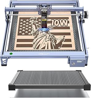 CREALITY FALCON 10w Laser Engraver with Air Assist, Laser Engraving Machine with Rotary Roller, 72W High Precision Laser