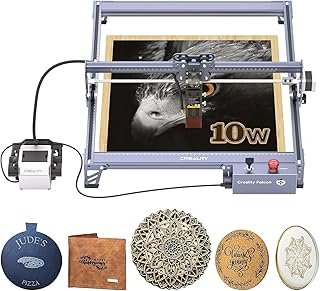 Creality 72000mW Output Power Laser Engraver, Falcon Pro 10W with Air Assist Laser Engraving Machine, CNC Machine Laser 