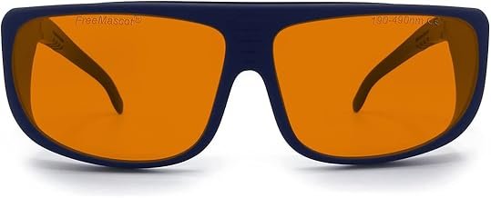 FreeMascot OD 6+ 190nm-490nm Wavelength UV light/Violet & Blue Laser Safety Glasses — best laptop for laser engraving